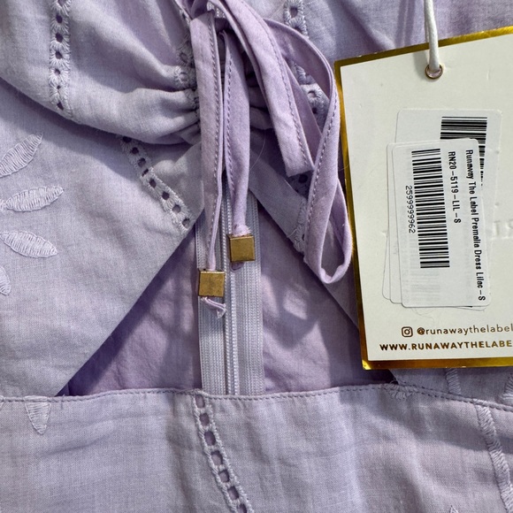 Runaway The Label Mini Linen Dress New with Tags - Picture 4 of 6
